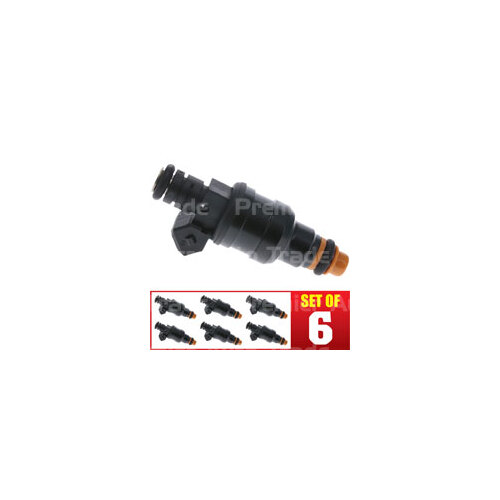 ICON Fuel Injectors (set Of 6) INJ-002M-6
