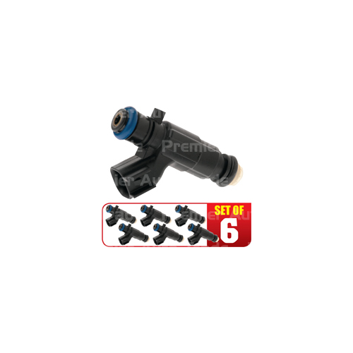 ICON Fuel Injectors (set Of 6) INJ-042M-6