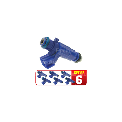 ICON Fuel Injectors (set Of 6) INJ-083M-6