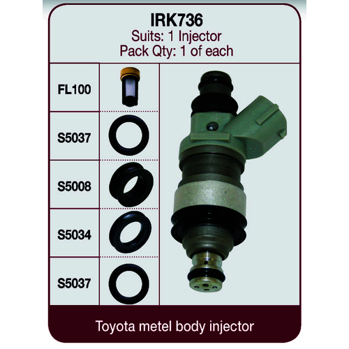 Goss Injector Repair Kit IRK736