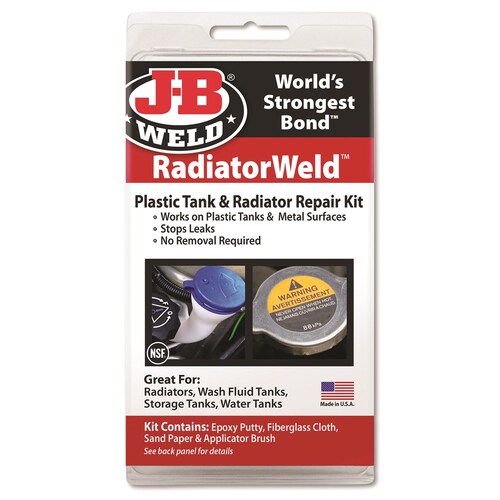 JB Weld Radiatorweld Plastic Tank & Radiator Repair Kit JBW2120 JBW2120