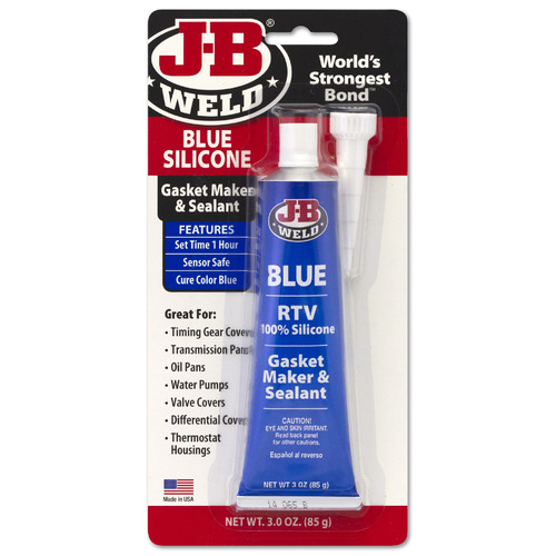 JB Weld Blue Silicone Rtv Gasket Maker & Sealant  85g  JBW31316 JBW31316