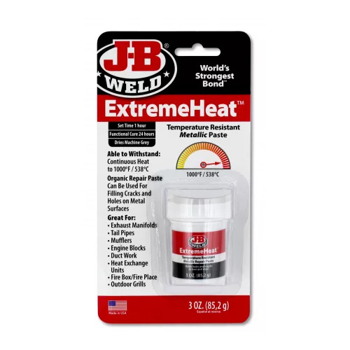 JB Weld Extremeheat Temperature Resistant Metallic Paste  85.2g  JBW37901 JBW37901