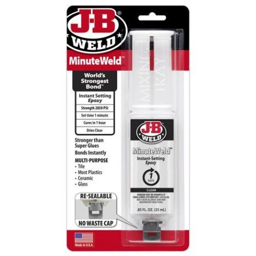 JB Weld Minuteweld Multi-purpose Epoxy 25ml 50101