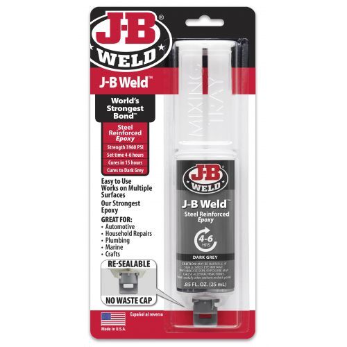 JB Weld Original Coldweld 2-part Steel Reinforced Epoxy  25ml  JBW50165 JBW50165