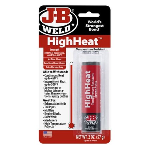 JB Weld Highheat Epoxy Putty Stick - 8297