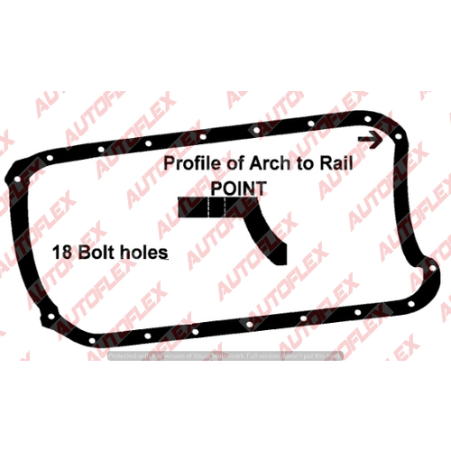 Engine Sump Gasket JH018 JH018