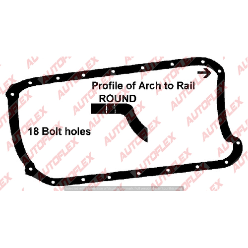 Engine Sump Gasket JH170