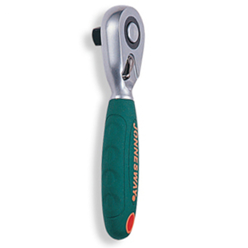 Jonnesway 3/8DR Stubby Ratchet Handle JWR3703B 142x30x29mm Satin Finish