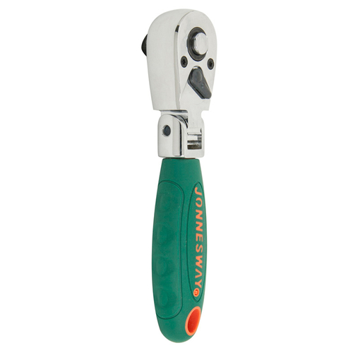 Jonnesway 3/8 Dr Stubby Flexible Ratchet Handle JWR5003B 156x32x33mm