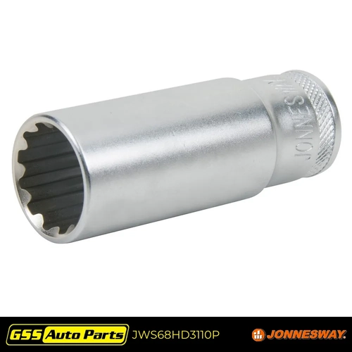Jonnesway 10mm /8DR Super Tech Deep Socket JWS68HD3110P