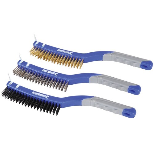 Kincrome 3 Piece Large Wire Brush Set K6370