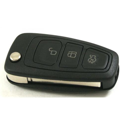 MAP Complete Remote & Flip Key - 3 Button KF160 suits Ford Focus & Mondeo