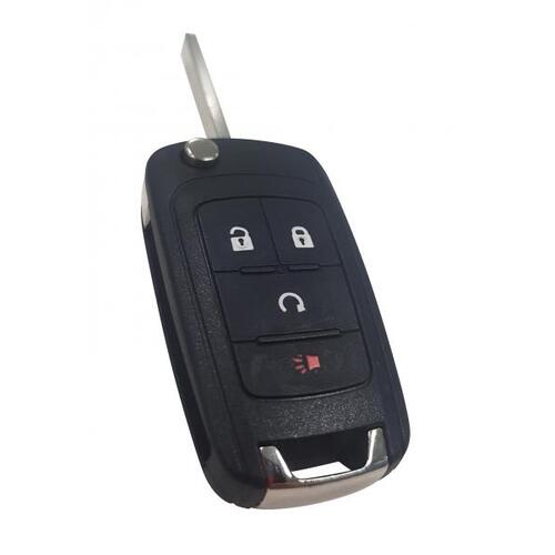 MAP Remote Shell & Key Replacement - 4 Button KF220 suits VF Commodore