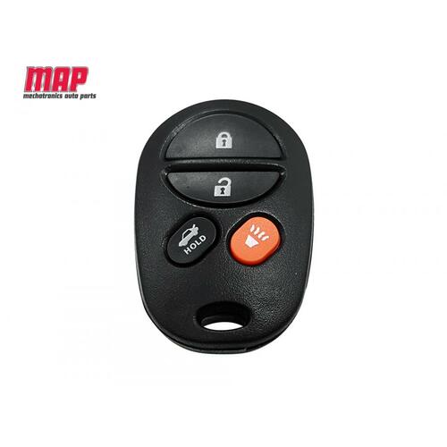 MAP  Complete Remote Replacement - 4 Button    KF317   suits Toyota Camry