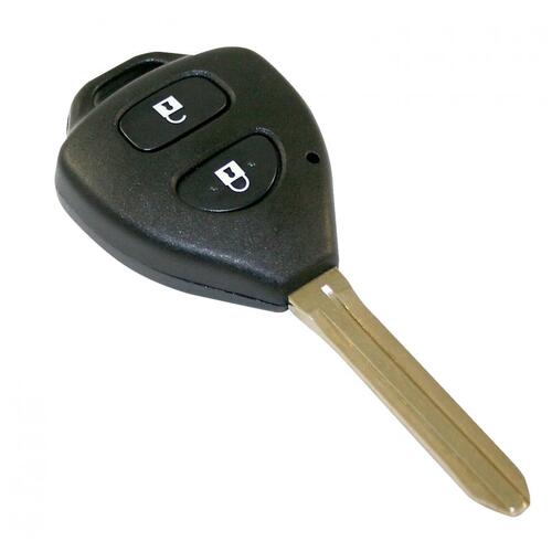 MAP Remote Shell & Key Replacement - 2 Button KF331 suits Toyota