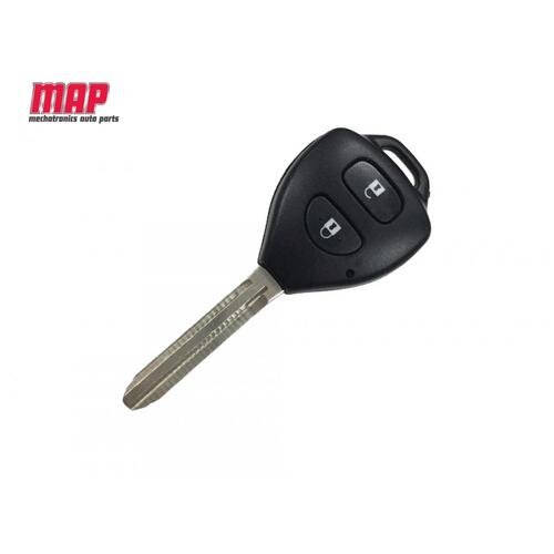 Map Complete Remote & Key Replacement - 2 Button KF333 