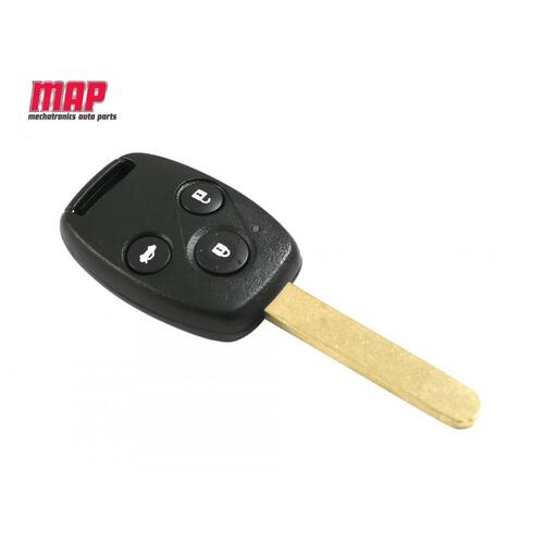 MAP Remote Shell & Key Replacement - 3 Button KF364 suits Honda