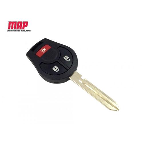 Map Remote & Key Shell Replacement - 3 Button KF401 