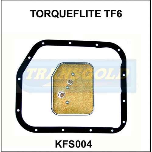 Transgold Automatic Transmission Filter Service Kit KFS004