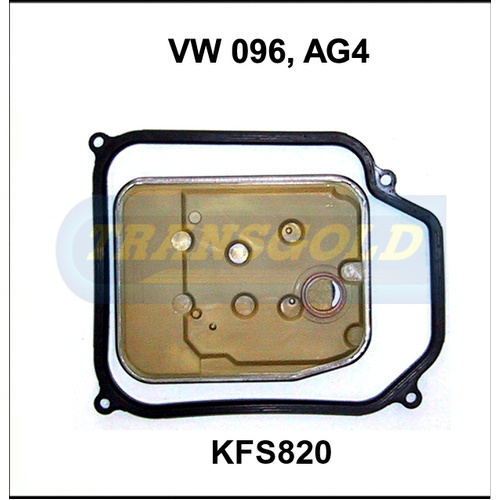 Transgold Automatic Transmission Filter Service Kit KFS820 WCTK75