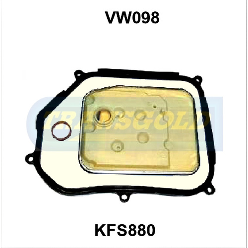 Transgold Transmission Filter Service Kit WCTK76 KFS880