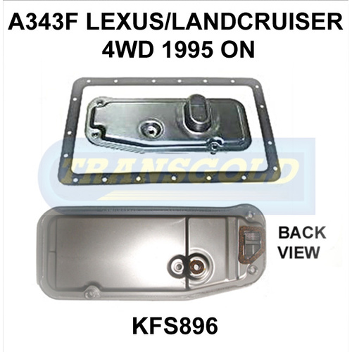 Transgold Automatic Transmission Filter Service Kit KFS896 WCTK97
