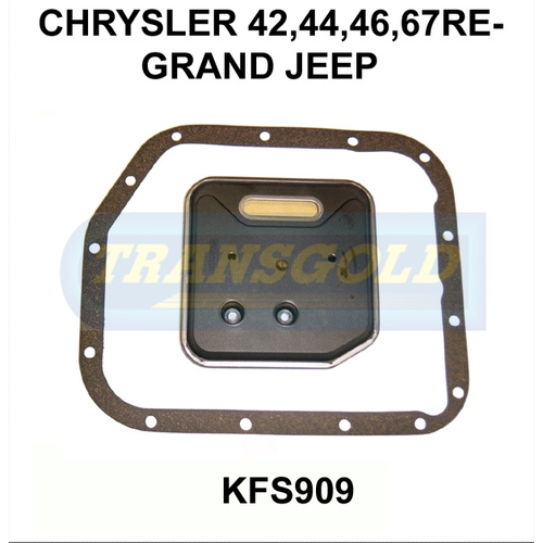 Transgold Automatic Transmission Filter Service Kit KFS909 WCTK167