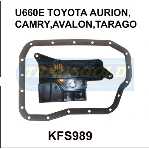 Transgold Automatic Transmission Filter Service Kit KFS989 WCTK134