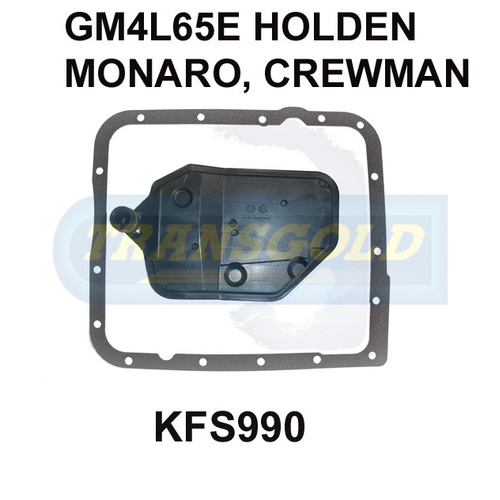 Transgold Automatic Transmission Filter Service Kit KFS990 WCTK212