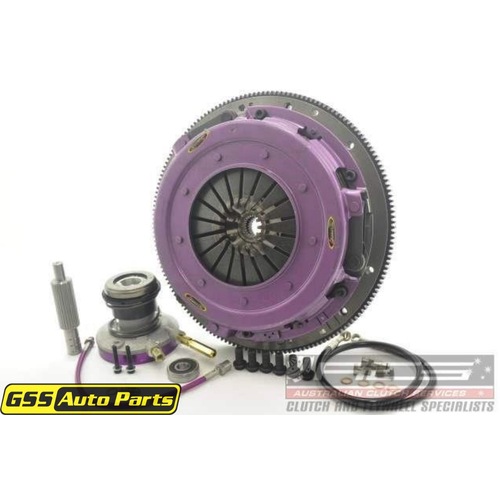Xtreme Heavy Duty Clutch Kit With Flywheel & Csc 270mm Twin Solid KGM27631-2G
