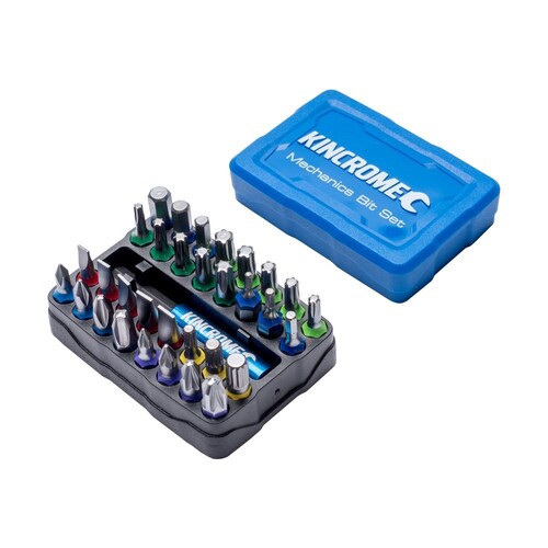 Kincrome 33 Piece 1/4" Hex Bit And Holder Set 13650