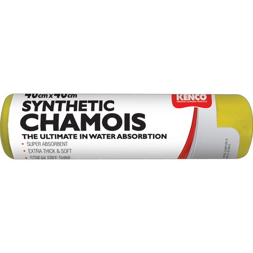 Kenco Synthetic Chamois 40x40 KSCYEL