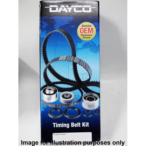 Dayco Timing Belt Kit Including Hydraulic Tensioner & Water Pump KTBA302HP