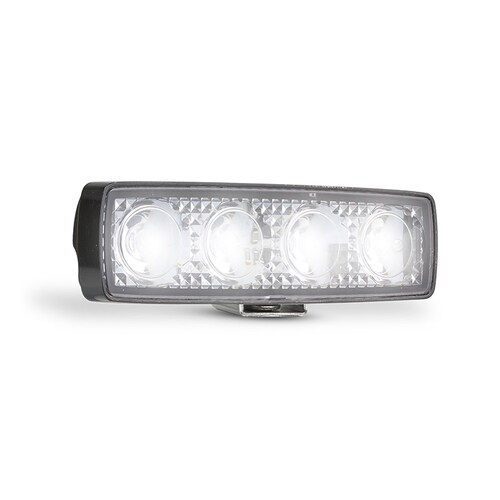 LED Auto Lamps 12 Watt Compact Flood Lamp with Black Alloy Base - 13040BM