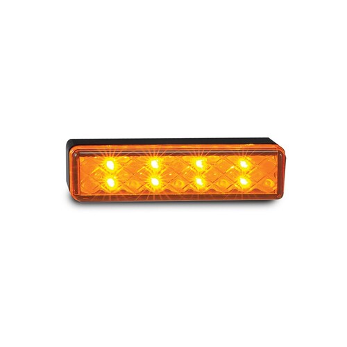 LED Auto Lamps Compact Rectangular Rear Indicator Lamp - 135AM