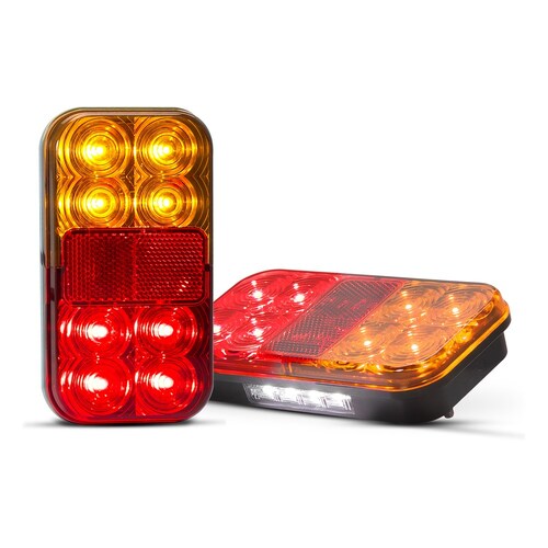 LED Auto Lamps Rear Combination Lamp with Inbuilt Reflector and Licence Plate Lamp - 149BARLP2