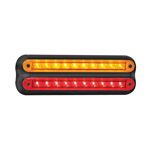 LED Auto Lamps Rear Combination Surface Mount Strip Lamp - Stop, Tail & Indicator (235BAR12)