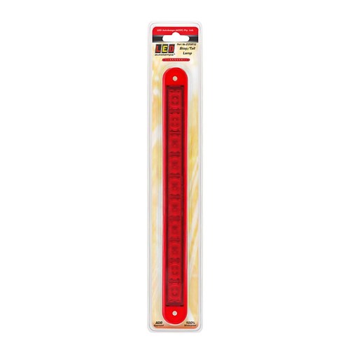LED Autolamps 235R12 Stop/Tail Recessed Strip Lamp