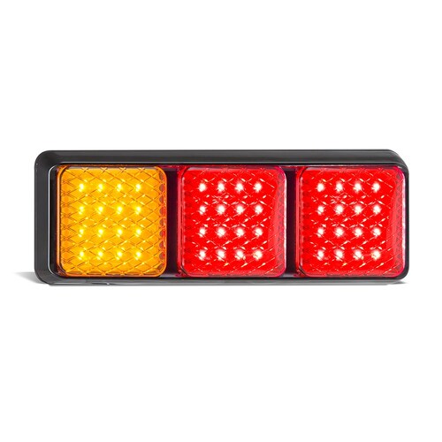 LED Autolamps Rear Combination Lamp - Stop, Tail, Indicator (282ARRM)