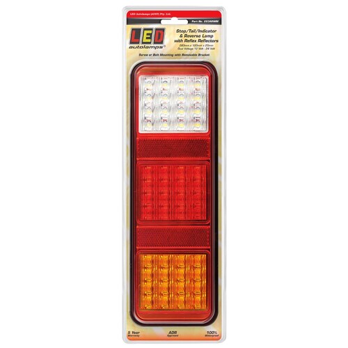 LED Autolamps Rear Combination Lamp 283ARWM