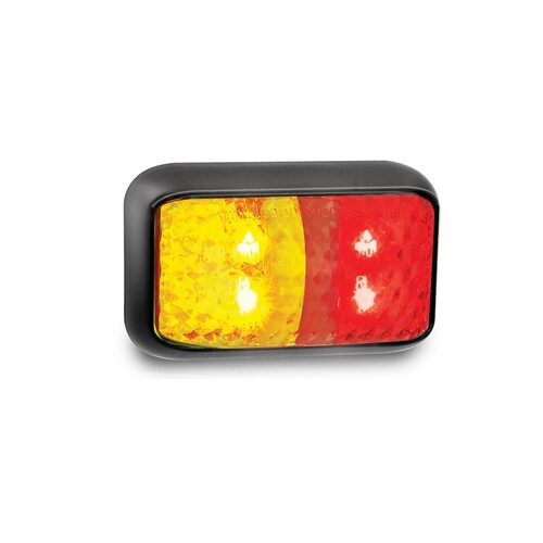 LED Autolamps 35ARM Amber/Red Side Marker Lamp