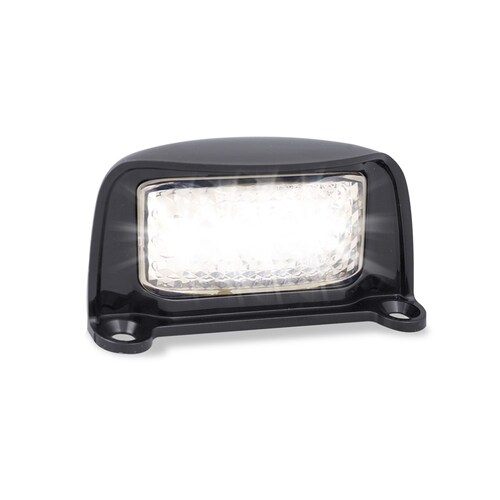 LED Autolamps 35BLM Licence Plate Lamp with Black Housing
