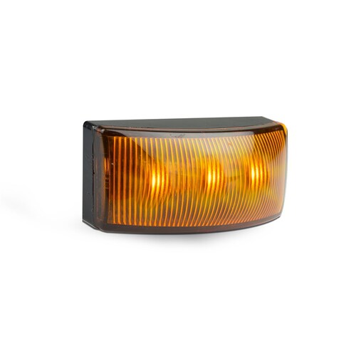 LED Auto Lamps Amber Side Marker Directional Front End Outline Lamp with 3M Double-Sided Tape Mount - 5025AM2