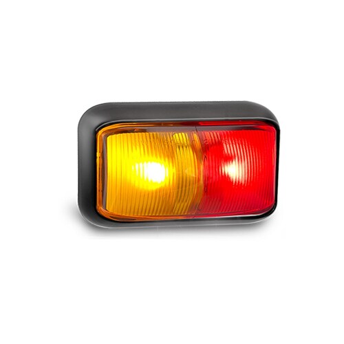 LED Autolamps 58ARM Amber/Red Side Marker Lamp