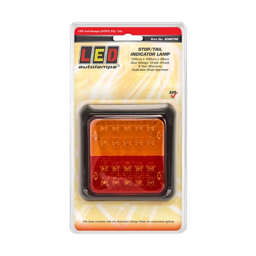LED Autolamps 80BSTIM Rear Combination Trailer Lamp