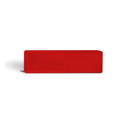LED Auto Lamps Slimline Red Reflex Reflectors - Rectangle Shape with 3M Double-Sided Tape Mount (9020R)