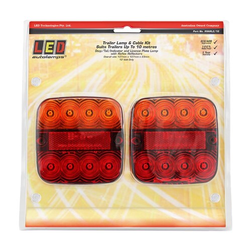 LED Autolamps Trailer Lamp and Cable Kit 99ARL2/10