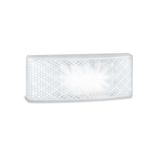 LED Auto Lamps Front End Outline Marker Lamp with Inbuilt Reflector and 3M Double-Sided Tape Mount - EU38WMHD