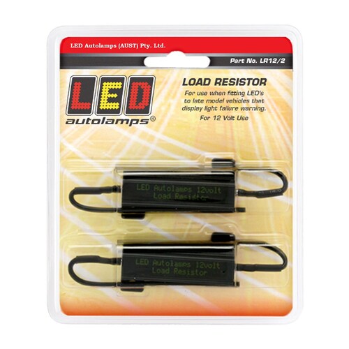 LED Auto Lamps LED Autolamps LR12/2 Dummy Load Resistors 12V